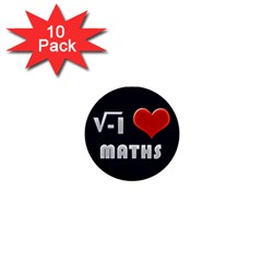 ILOVE1 pack - 1  Mini Button (10 pack) 