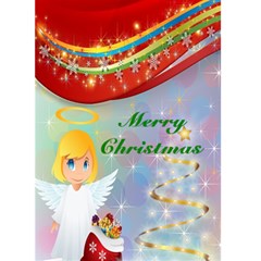 Angel Christmas card - Greeting Card 5  x 7 