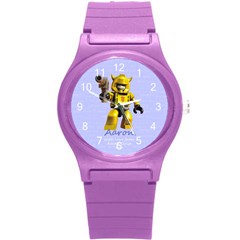 Aarons watch - Round Plastic Sport Watch (S)