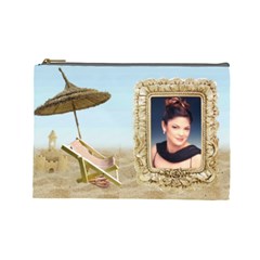 A day at the beach cosmetic bag (Large)