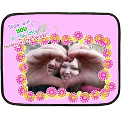 Being with you - Mini Fleece Blanket 2 Sides - Two Sides Fleece Blanket (Mini)