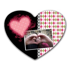 Love - Mousepad - Heart Mousepad