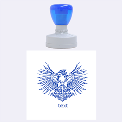 eagle - Rubber Stamp Round (Large)