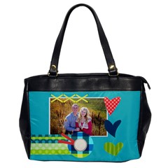 Heart - Oversize office bag - Oversize Office Handbag