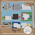 Boy 5x7 Album - 20 pages ready to go!