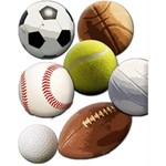 Sports Balls, Soccer Basketball Baseball, More...