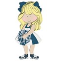 cheerleader blue and white1
