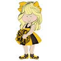 cheerleader gold1