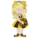 cheerleader gold1a