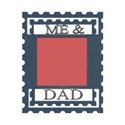 me & dad frame
