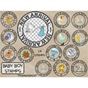 Baby Boy Stamps