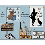 Feline Word Art #4