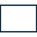  french navy rectangle border