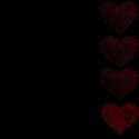 blk red hearts bkgd