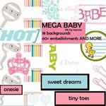 MEGA baby kit w/ words & sayings