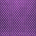 glam ghoulswhite & purple polka dot paper