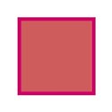 frame square fuschia pink
