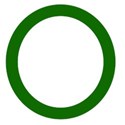  round leaf green