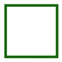 frame square leaf green
