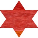 red colored star