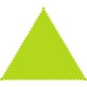 green triangle stamp