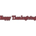 Happy Thankgiving
