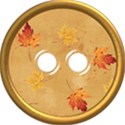 fall leaf button