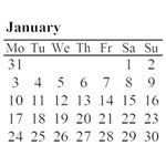 2011 monthly  Calendar Kit
