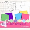2011 monthly planner_kit cover