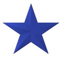 1 star blue