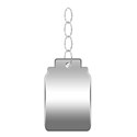 chrome dangle tag