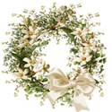 Sweet Sister_flower wreath bow