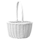basket flowergirl plain