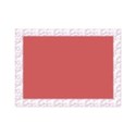 frame silk pink