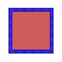 frame square blue