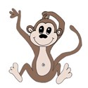 monkey sitting