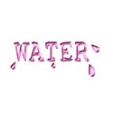 water pink