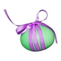 egg ribbon 04 green purple