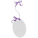 egg ribbon tag