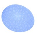 easter egg blue splats
