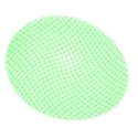 easter egg green grid