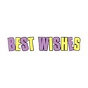 best wishes purple and yellow