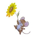 Bright yellow mouse 2