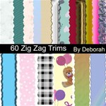 Zig ZagTrims of all colours
