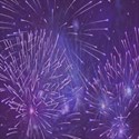 purple fireworks background
