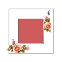 floral square frame 2