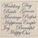 Wedding Words Silver Preview