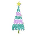 christmas tree sticker 2