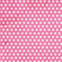 cute as a button_hot pink button paper
