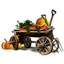pumpkin wagon